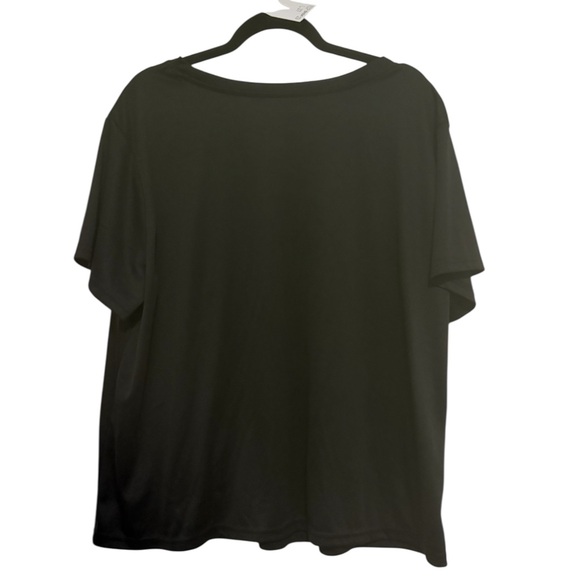 Black T-Shirt with Heart and Paw Prints - Picture 2 of 4